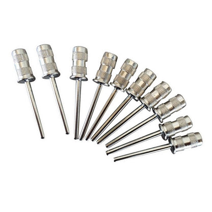 10Pcs/Set Drill Mandrel Bit Nail Sanding Drum For Sanding Band Manicure Pedicure