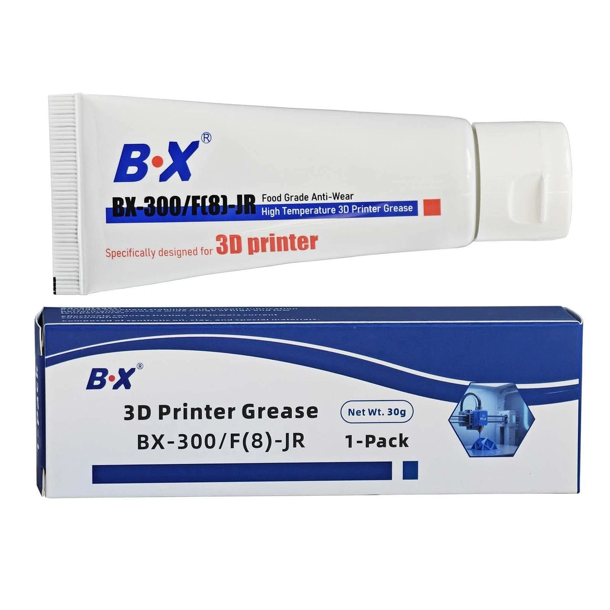 BX-300/F 3D Printer Grease 1oz High Temperature Lubricant for Linear Rods,...