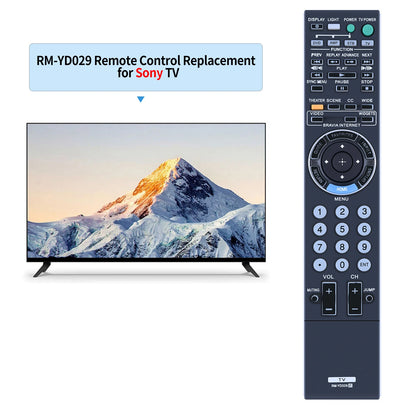 RM-YD029 Remote Control For Sony Bra TV KDL46Z5100 KDL52XBR10 KDL46XBR10