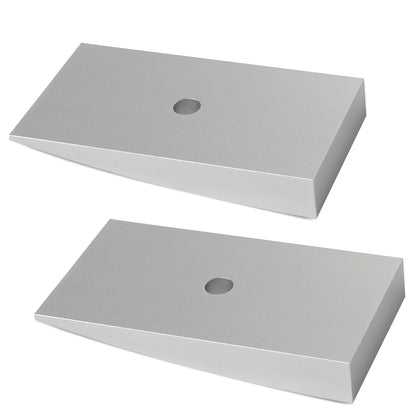 Rear Suspension Leaf Spring Shim Kit Rear 6 Degree, 2.5 Inches Wide Sliver