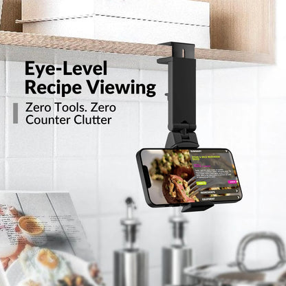 Perilogics Universal in Flight Airplane Phone Holder Mount. 1 Unit, Black