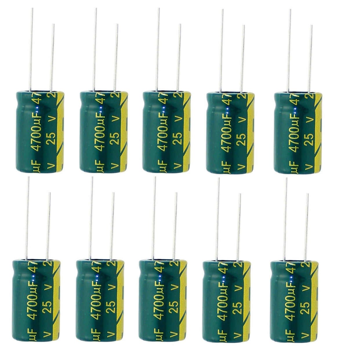 6.3V to 450V High Frequency LOW ESR Radial Electrolytic Capacitor 1uF to 22000uF
