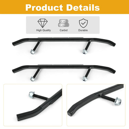 6" Carbides for Ski-Doo 2006-2022 models w/Pilot 5.7, 6.9 or X Skis