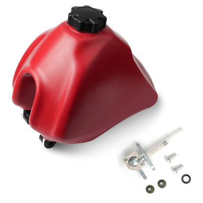Fuel Gas Tank for Honda 1997-00 XR 70 1988-00 XR 80 XR 100 Red