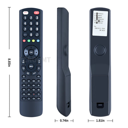 RC-822C Replacement Remote Control For Onkyo CD Player C-7030 Sub4 C-7000