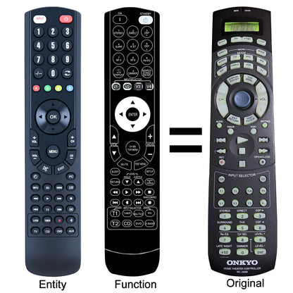 RC-390M Replace Remote Control For Onkyo Audio Receiver TX-DS989 TX-DS787