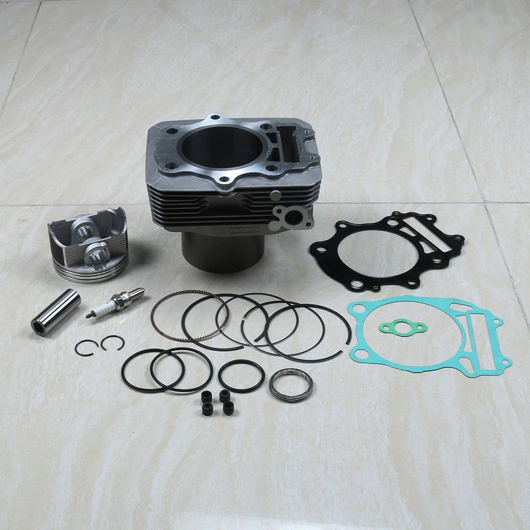 For 02-08 Artic Cat Automatic 375 Cylinder Jug Piston Rings Top End Rebuild Kit