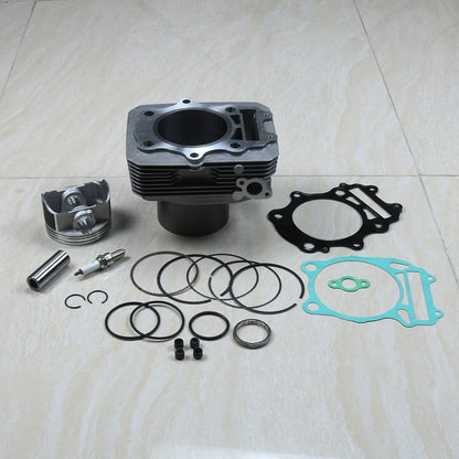For 02-08 Artic Cat Automatic 375 Cylinder Jug Piston Rings Top End Rebuild Kit