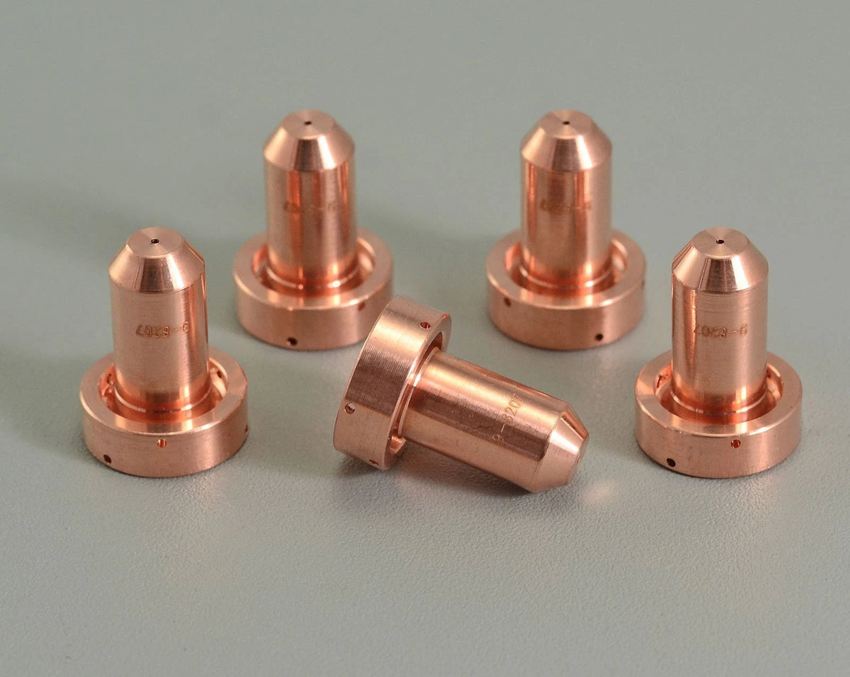 RIVERWELD Plasma Tips 9-8207 40A Drag OTD Fit Thermal Dynamics 40A, Golden