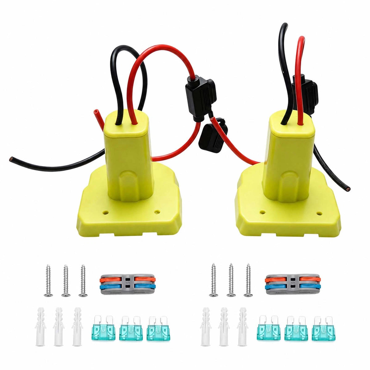 Fits for Ryobi 18V Battery Adapter Conversion Kit Mini Pump 12V with 30A Fuse