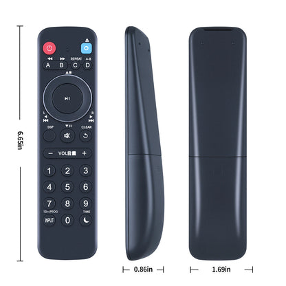 WV83290 Replacement Remote Control For Yamaha TSX-140 BL BK GR iPod Dock Stereo