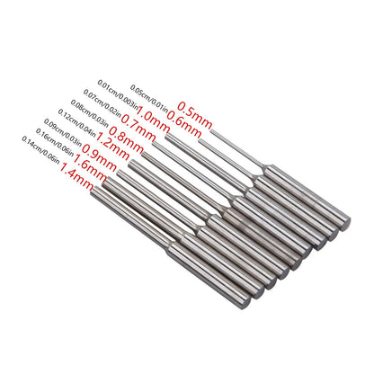 Watch Bracelet Remover Pin Punch Tool With Stainless Steel 0.5-1.6mm Pin Bit