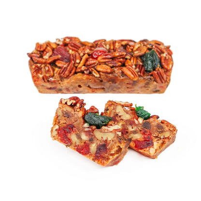 Collin Street Bakery Fruitcake - DeLuxe Loaf 2 Pack (14 oz each) - Medium