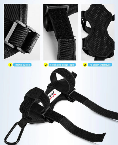 Xislet Speaker Holder for Bike with Carabiner, Adjustable Golf Cart Black