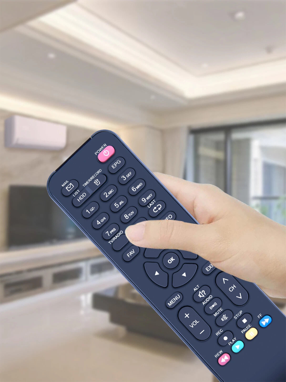 Replacement Remote Control For Sun Direct HD Setup Boxes