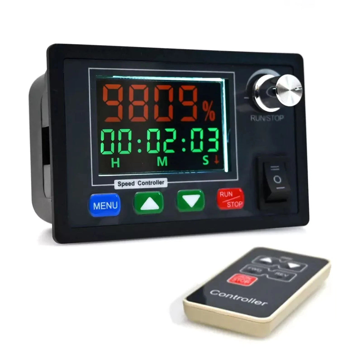 Remote Control Motor Speed Controller W/9-step Incremental Fine/Rapid Tuning