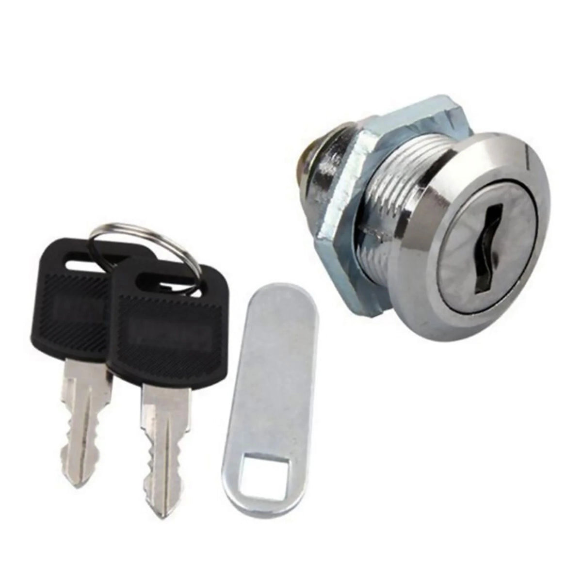 Stainless Steel Mail Box 16mm Lock with 2 Keys Mailbox Mail Letter Box Safety