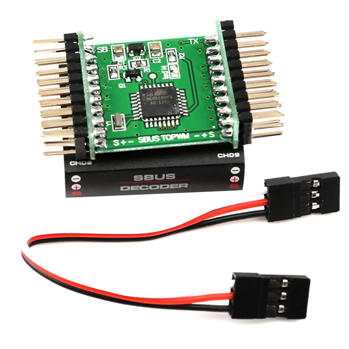 PWM Converters 16CH SBUS to PWM/PPM Decoder For Futaba For Frsky Transmitter
