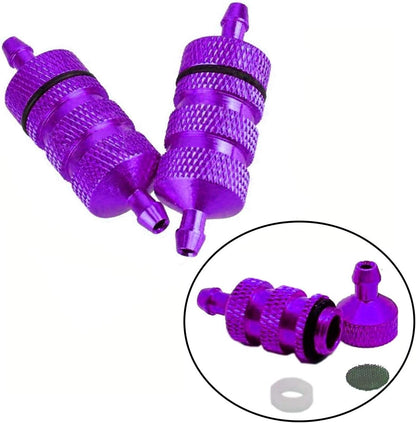 3Pcs ShareGoo RC Aluminum Nitro Fuel Filter Compatible with HSP Traxxas 1/8...