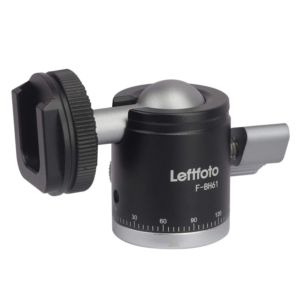 Camera Tripod Mini Ball Head Adapter 360 Degree Rotatable Pan 90°Tilt Black