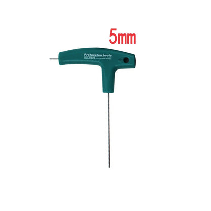 5mm T-Handle Hex Allen Key Screwdriver Assortment Universal Wrench Tool a