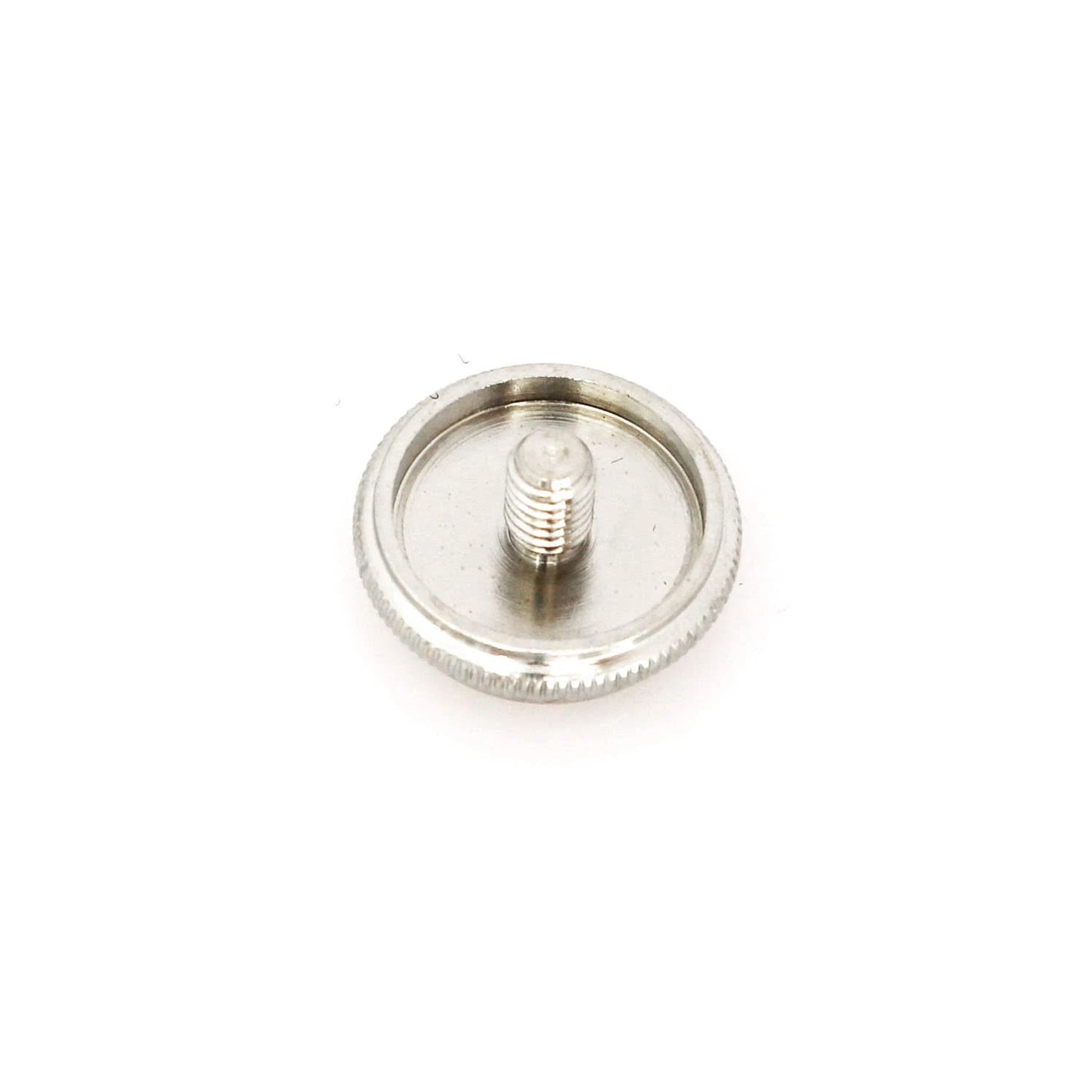 heyous 3pcs Trumpet Finger Buttons with Felt Washers Musical Beige + Silver