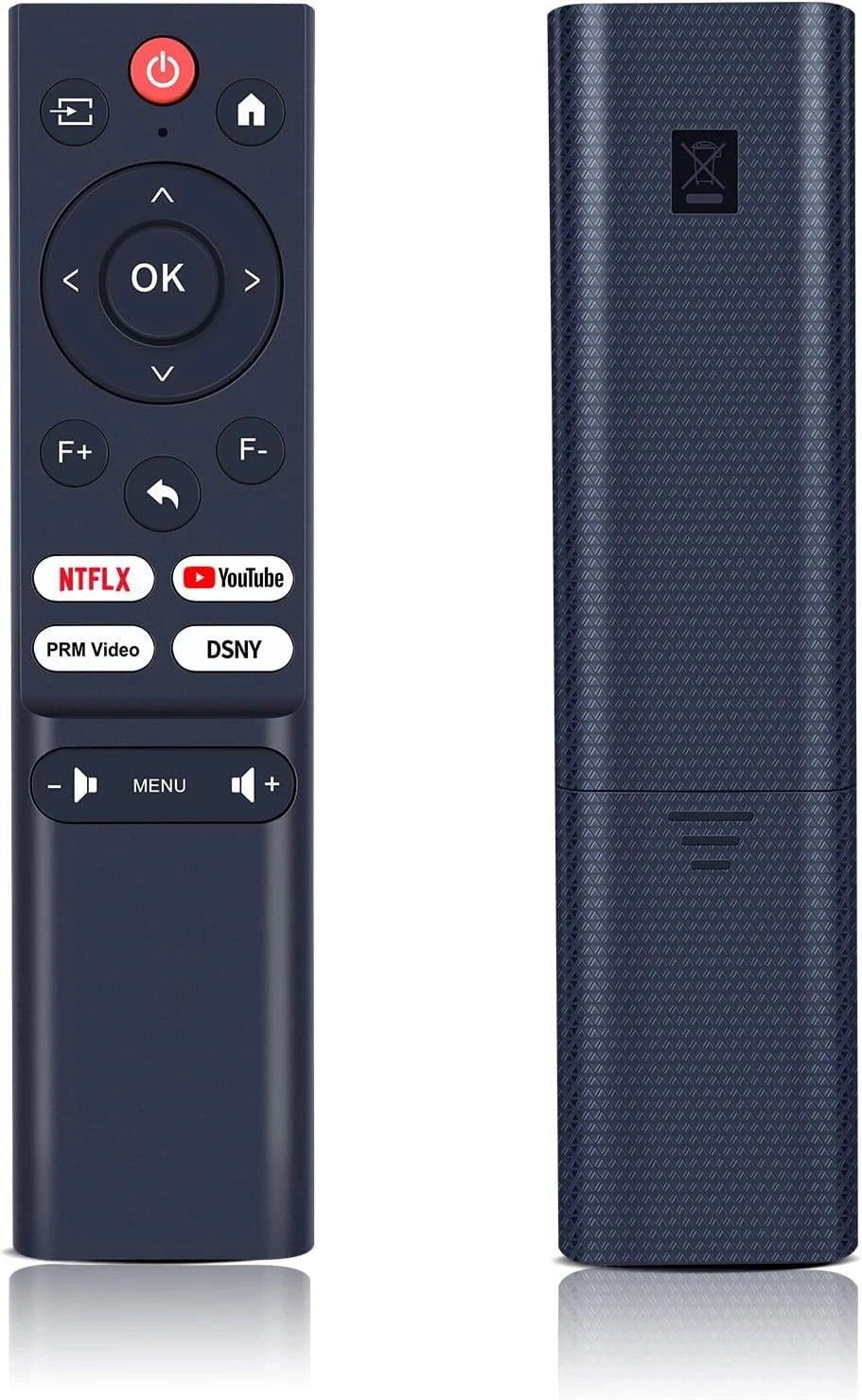 Remote Control For DBPOWER E2,VIZONY E1 Pro,ZDSSY P92MAX-W Projectors