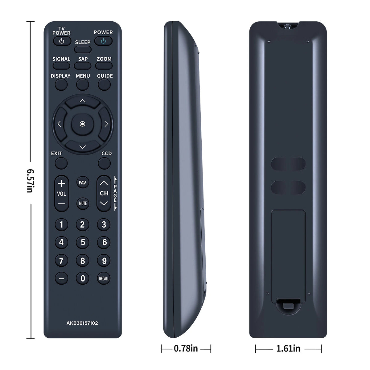 Remote Control For Insignia NS-DXA1 Digital to Analog TV Tuner Converter Box