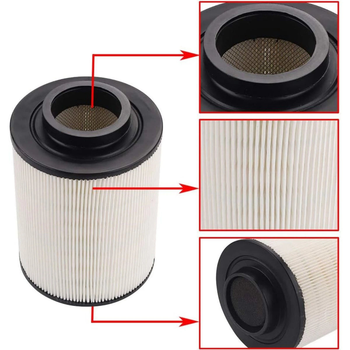 9922274 1PCS Air Filter Fit For Polaris Ranger 800 XP 2011-2012 Hard Rubber