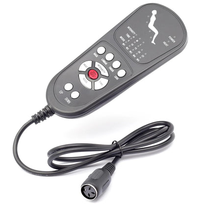 ALLCSM 3 Pin Replacement Massage Function Remote Handset 3 Pin, Black