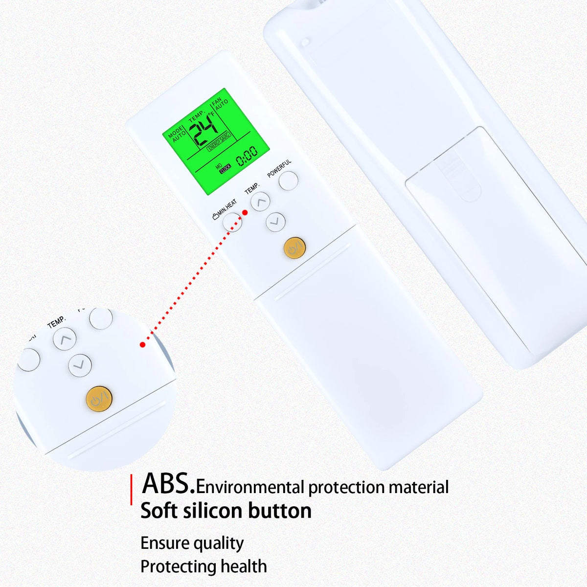 Remote Control For Fujitsu Air Conditioner AR-RED1U AR-REF1U AR-REM1U AR-REA2E