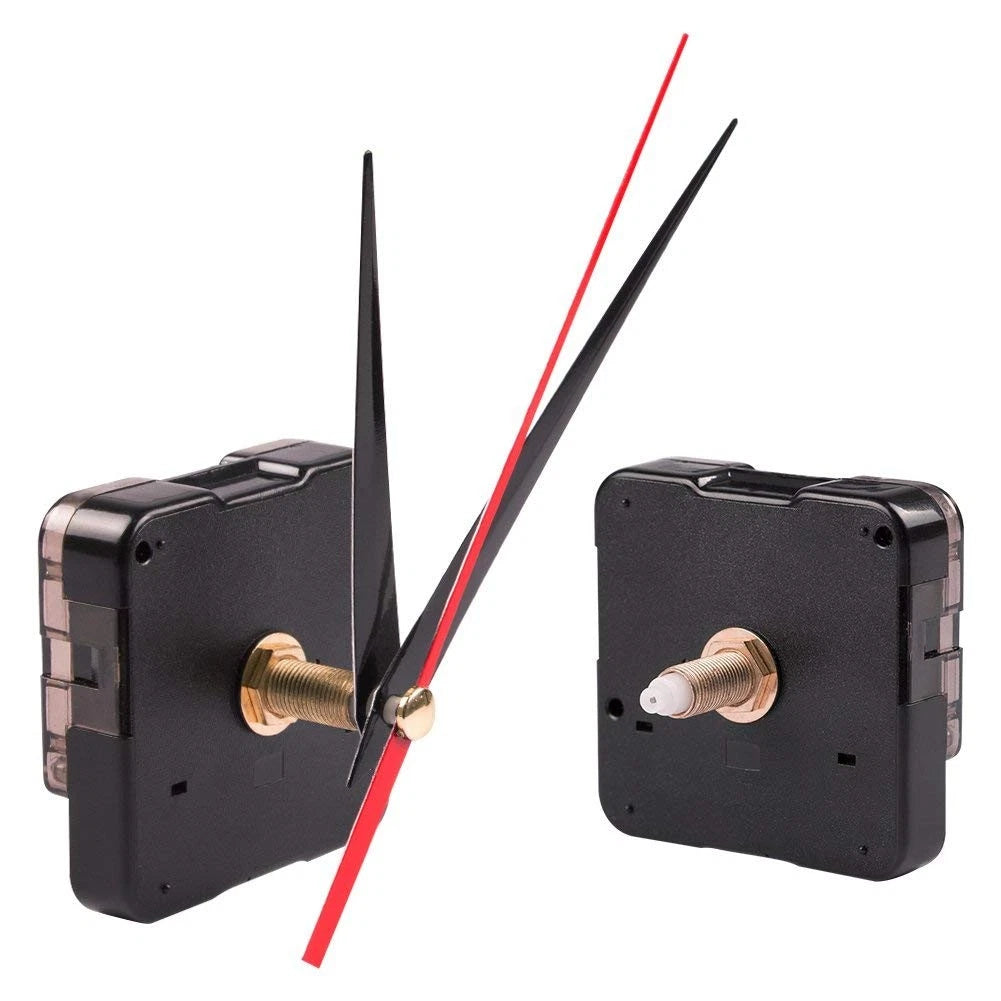 Petift Hands Quartz Wall Clock Movement Mechanisms Battery Small, Black