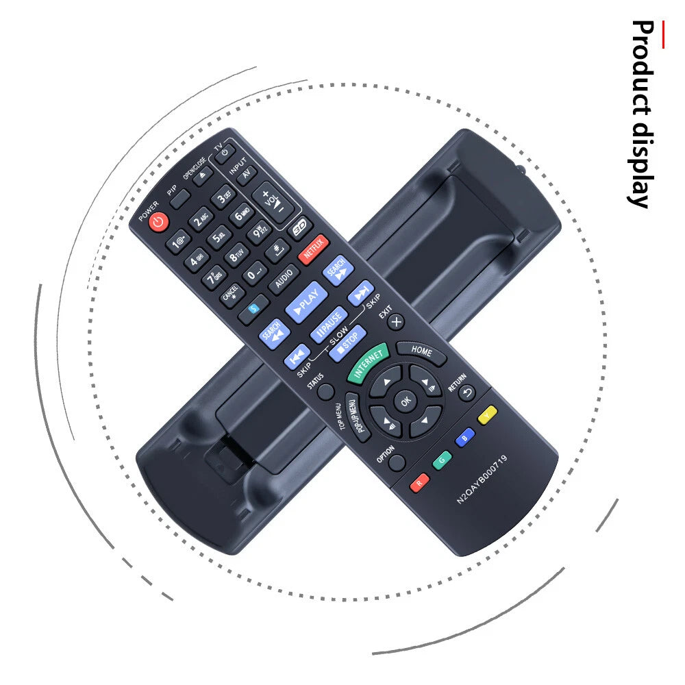 N2QAYB000719 Remote Control For Panasonic DVD Player DMP-BDT220 DMP-BDT120
