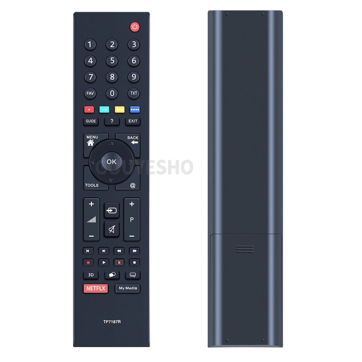 For Grundig LCD TV TP7187R TP7 TP7187 Replacement Remote Control
