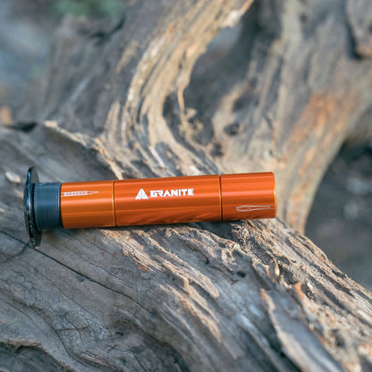 Granite Stash Tubeless Flat Tire Repair Kit Bike Tool Taille unique, Orange