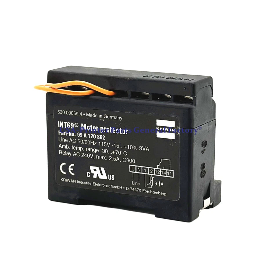 1PCS Compatible For KRIWAN Motor Protector Module INT69 99A120S62 AC115V