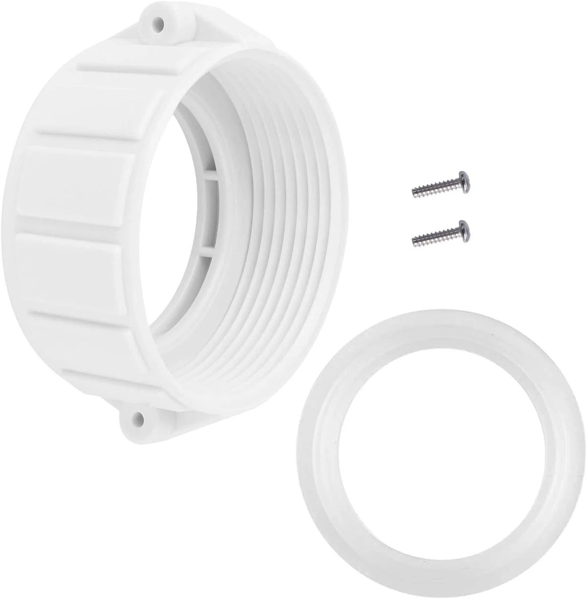 2" Spa Hot Tub Heater Split Nut Unions with Screw and Gasket/O-Rings,...