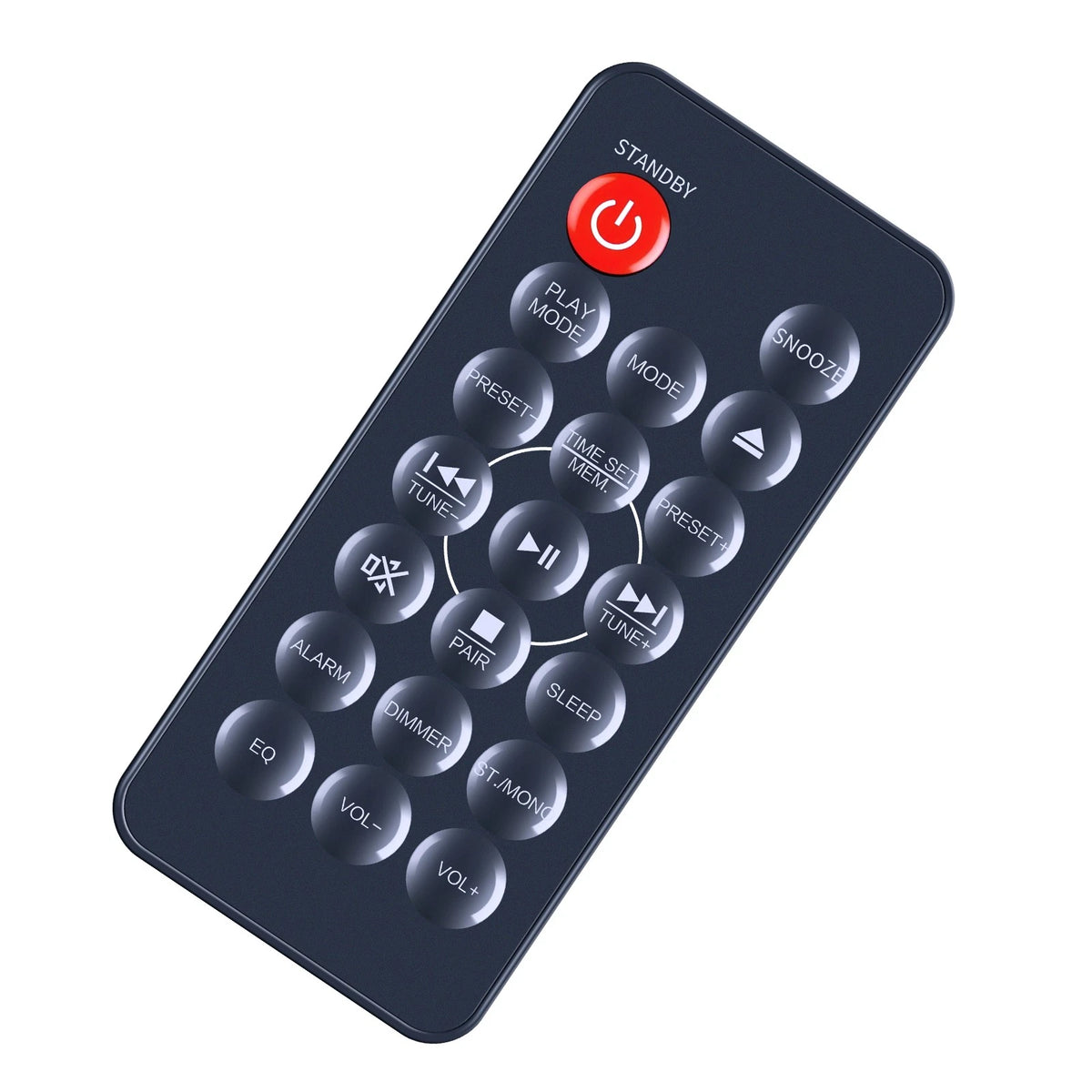 Remote Control For Jensen JBS-210 3-Piece Modern Compact Bluetooth Stereo System