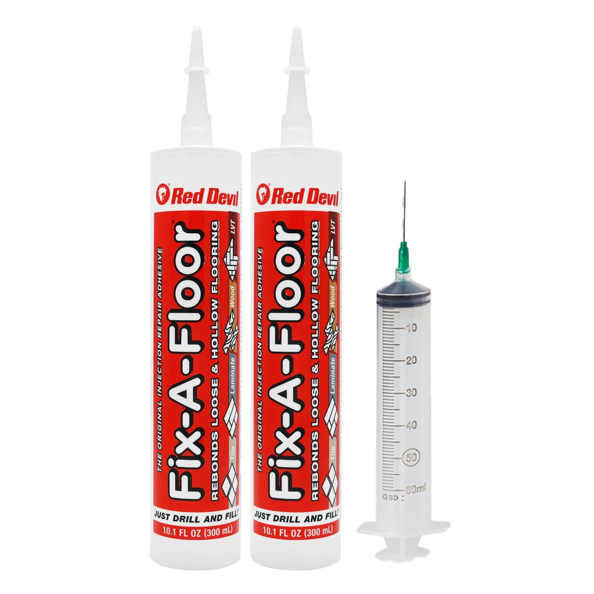 The  Fix-A-Floor Loose Tile Repair 10.1 Oz (Pack of 2), White