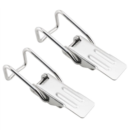 HJGarden 2PCS Stainless Steel Vacuum Cleaner Draw Latch Toggle Latches...
