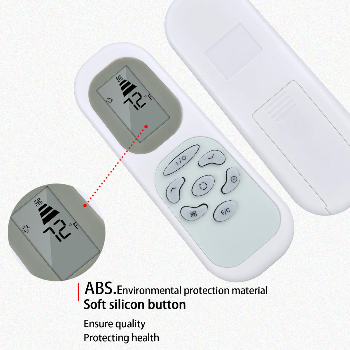 Remote Control For Honeywell Portable Air Conditioner AMH-10000E AMH-12000E