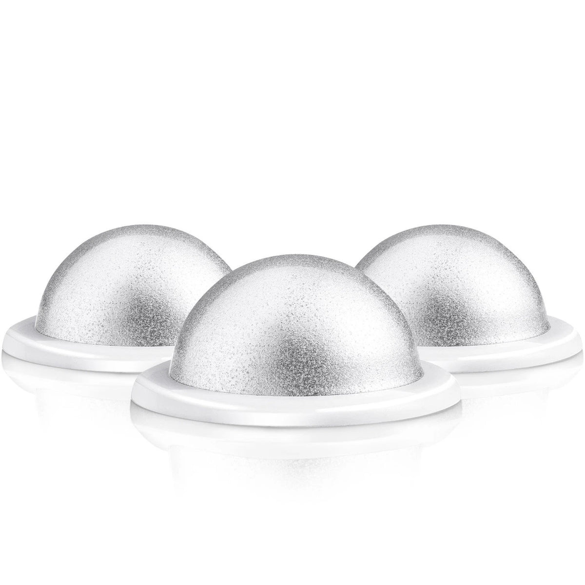 Skylety 3 Pack Security Wall Mount, Metal Magnetic Mount 9 Piece Set, White