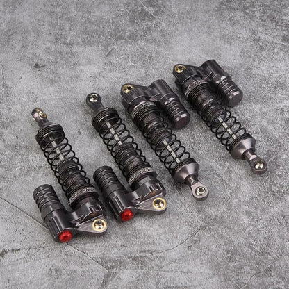 4Pcs 1/10 100mm Adjustable Shock Absorber For Axial SCX10 TRX-4 RC Crawler Car