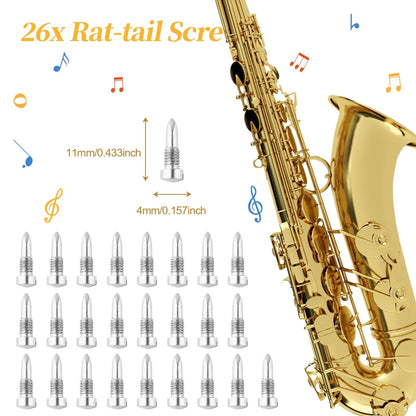 Alto Saxophone Repair Kit,92 Pcs Tool-1
