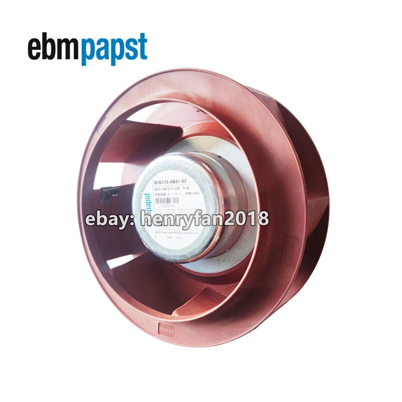 Ebmpapst Fan R1G175-AB41-02 Centrifugal Fan 48V 0.8A Network Cabinet Cooling Fan