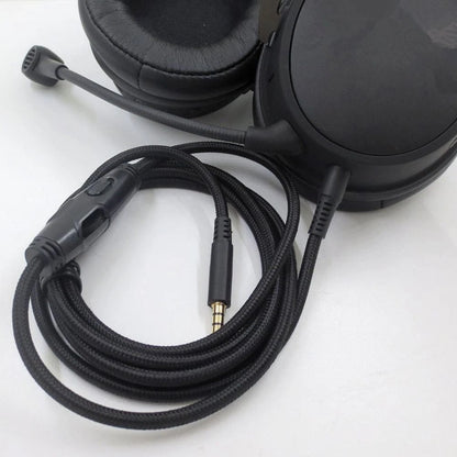 59in Headphone OFC Cable Audio Cord for HyperX- Cloud/Cloud Alpha Gaming Headset