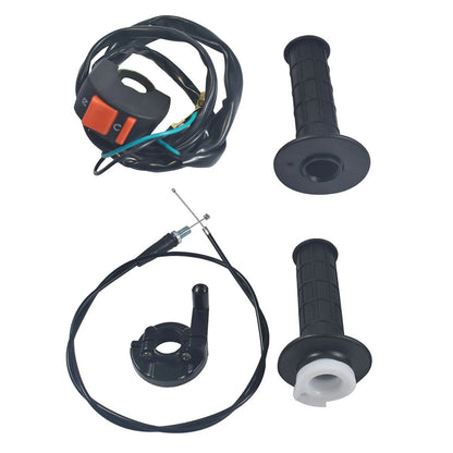 Throttle Control Cable Kit With Kill Switch For Baja MB200 200cc 6.5hp ATV Quad