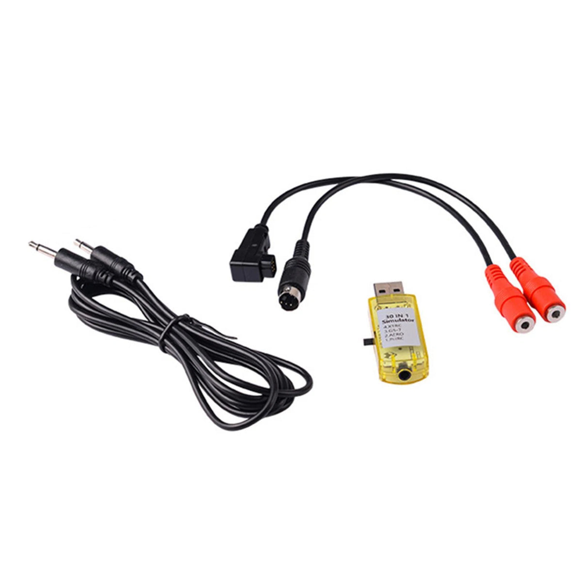 30 In 1 RC USB Flight Simulator With Cables For G7 Phoenix 5.0 Aerofly VRC FPV d