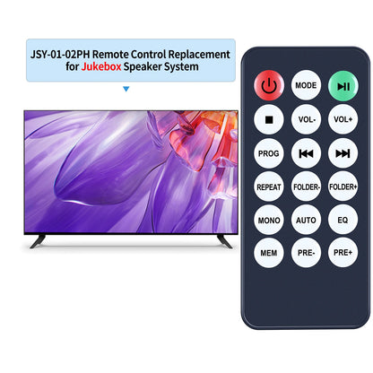 Replace Remote Control For Jukebox Phonograph JSY-01-02PH Jukebox Speaker System