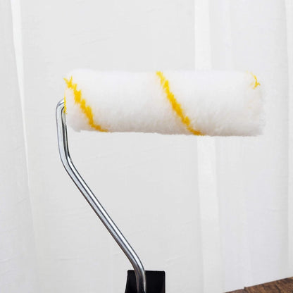 Bates- Farbroller, 10,2 4 inch Paint Roller+10 Covers, Weiss/opulenter Garten